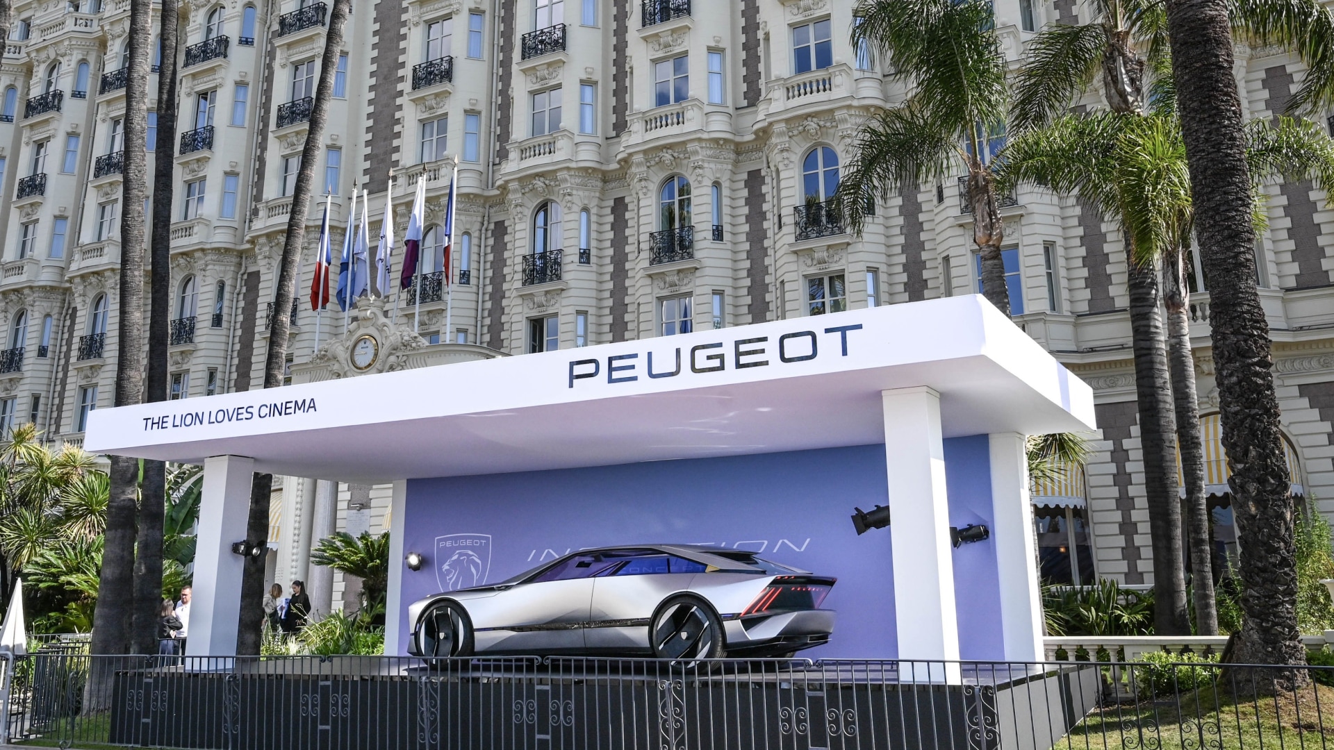 PEUGEOT Inception Concept na Festiwalu Filmowym w Cannes