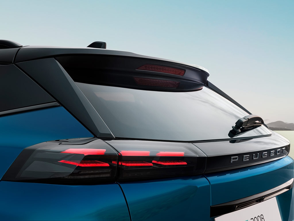Nowy PEUGEOT E-2008 – widok z tyłu