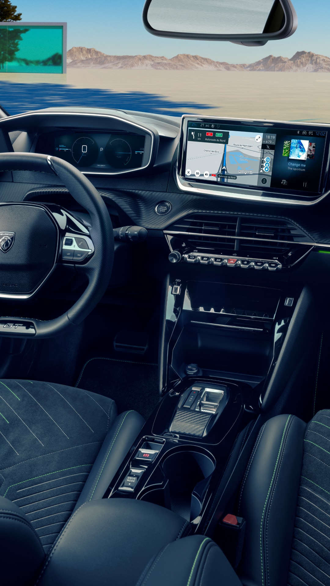 PEUGEOT 208 – i‑Cockpit 3D