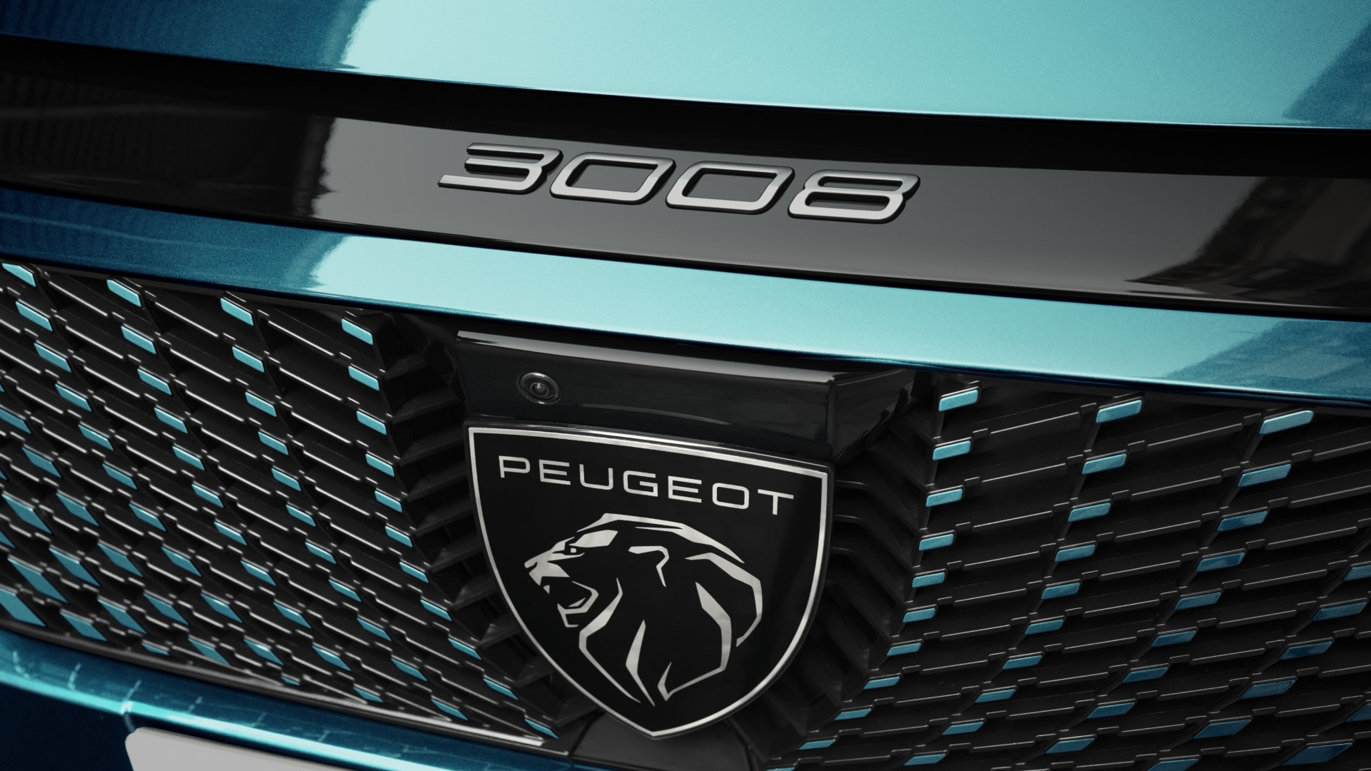 PEUGEOT 3008 z napędem hybrydowym – widok z przodu