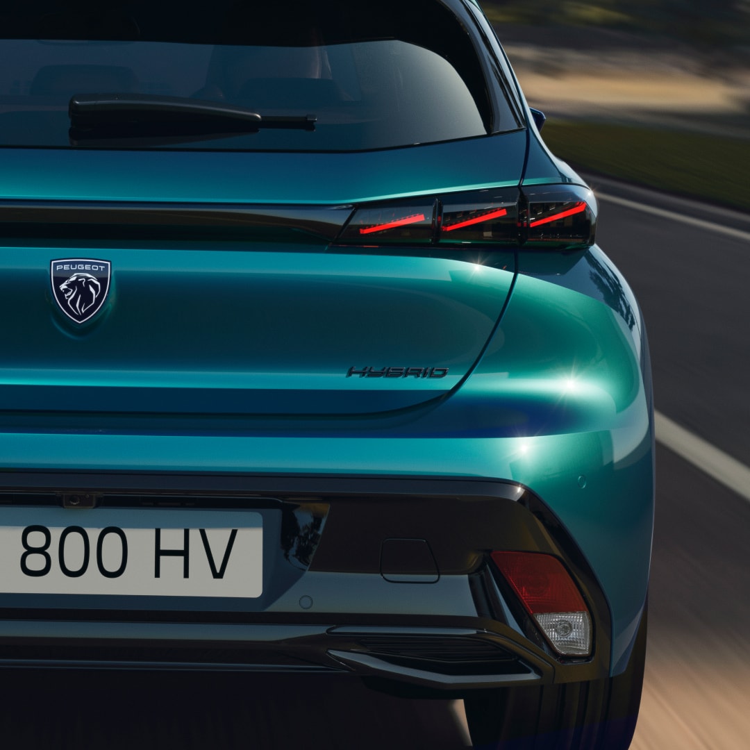 Nowy PEUGEOT 308 – widok z tyłu