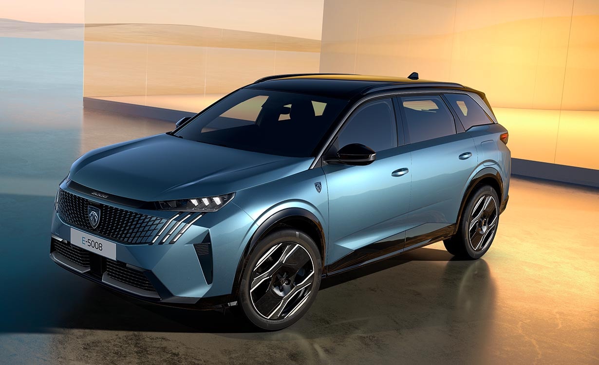 パープルローズ Nowy PEUGEOT E-5008 | Wyższej klasy duży SUV nowej generacji