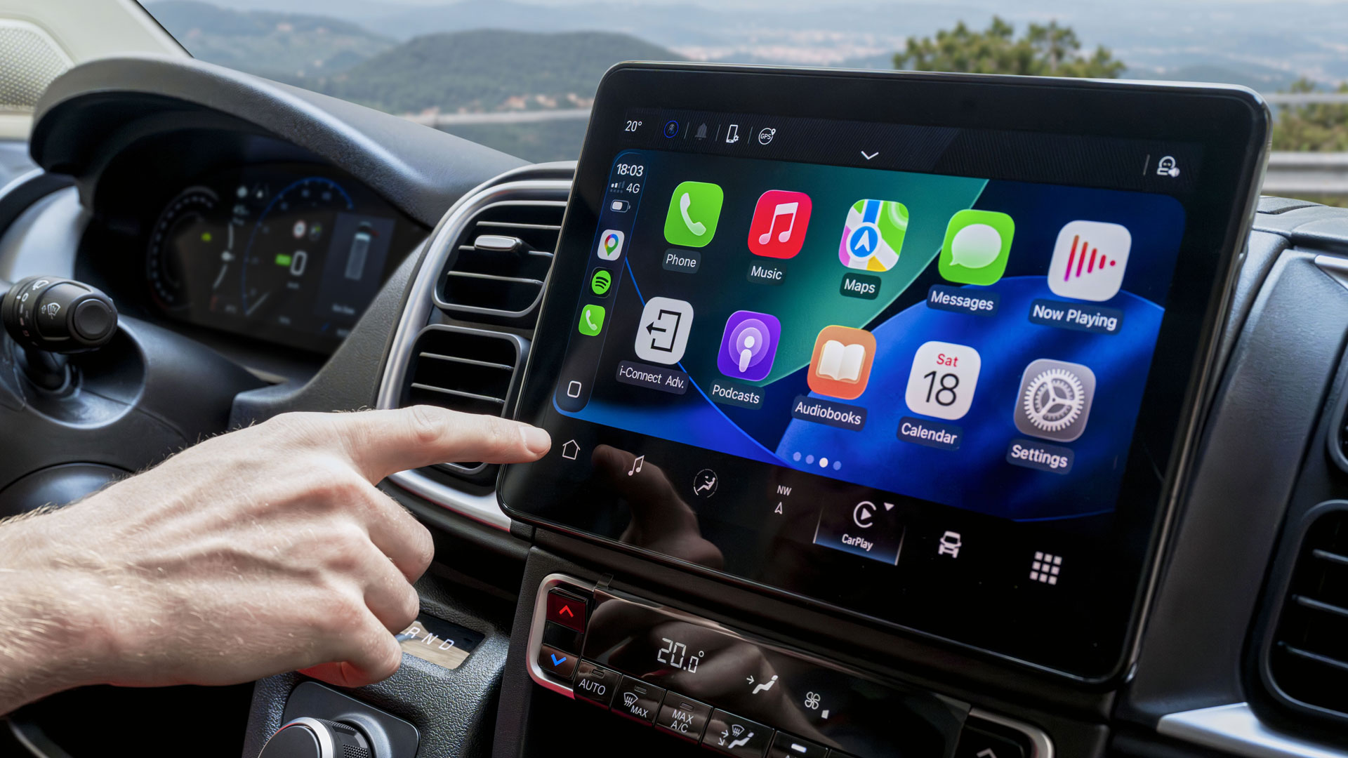PEUGEOT BOXER Touch screen