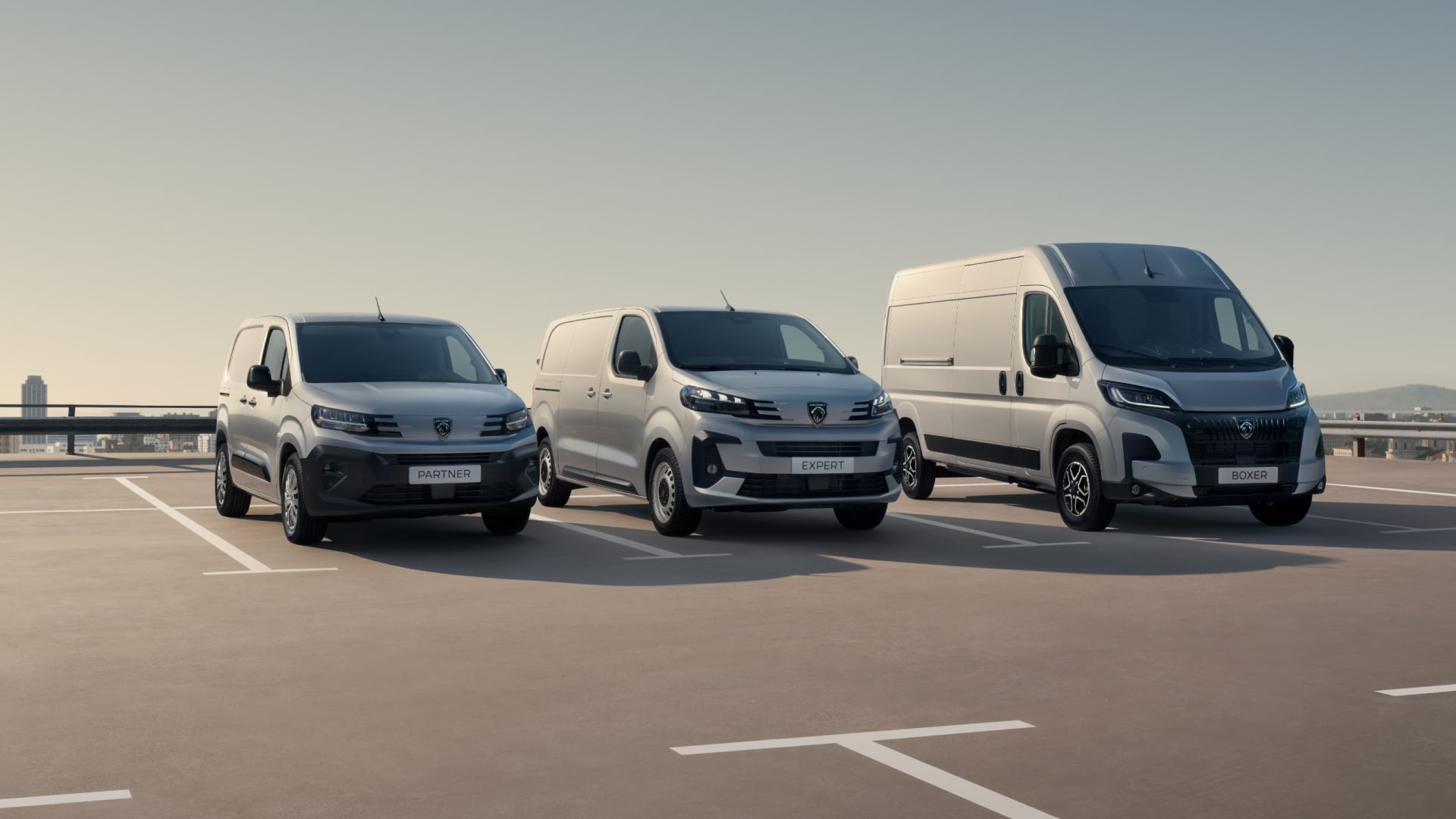 Gama samochodów dostawczych PEUGEOT