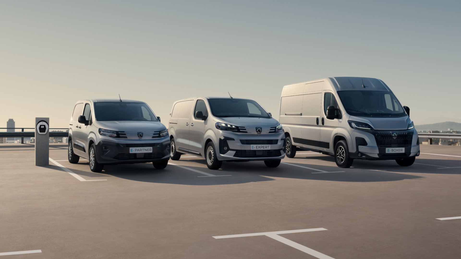 Gama elektrycznych samochodów dostawczych PEUGEOT