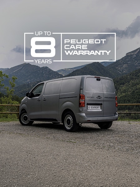 PEUGEOT E‑Expert i logo PEUGEOT CARE