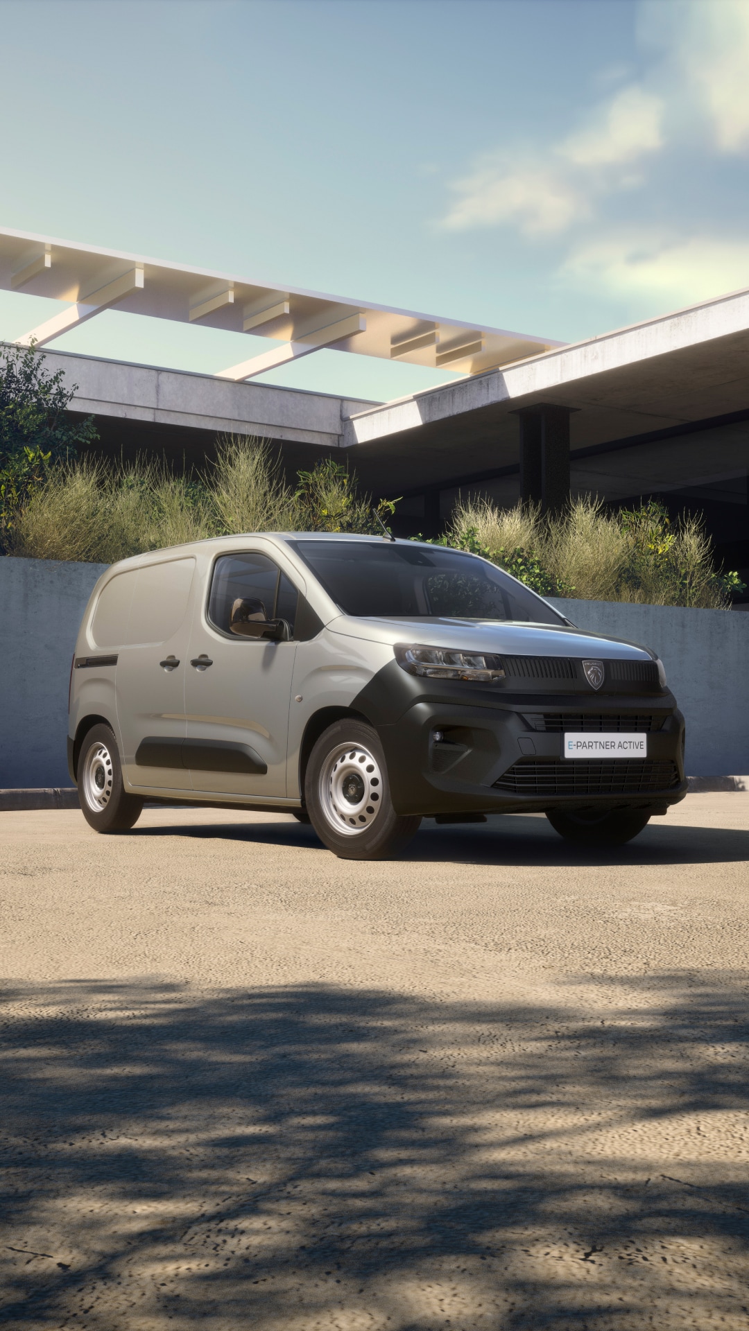 Nowy PEUGEOT Partner Active – widok z przodu