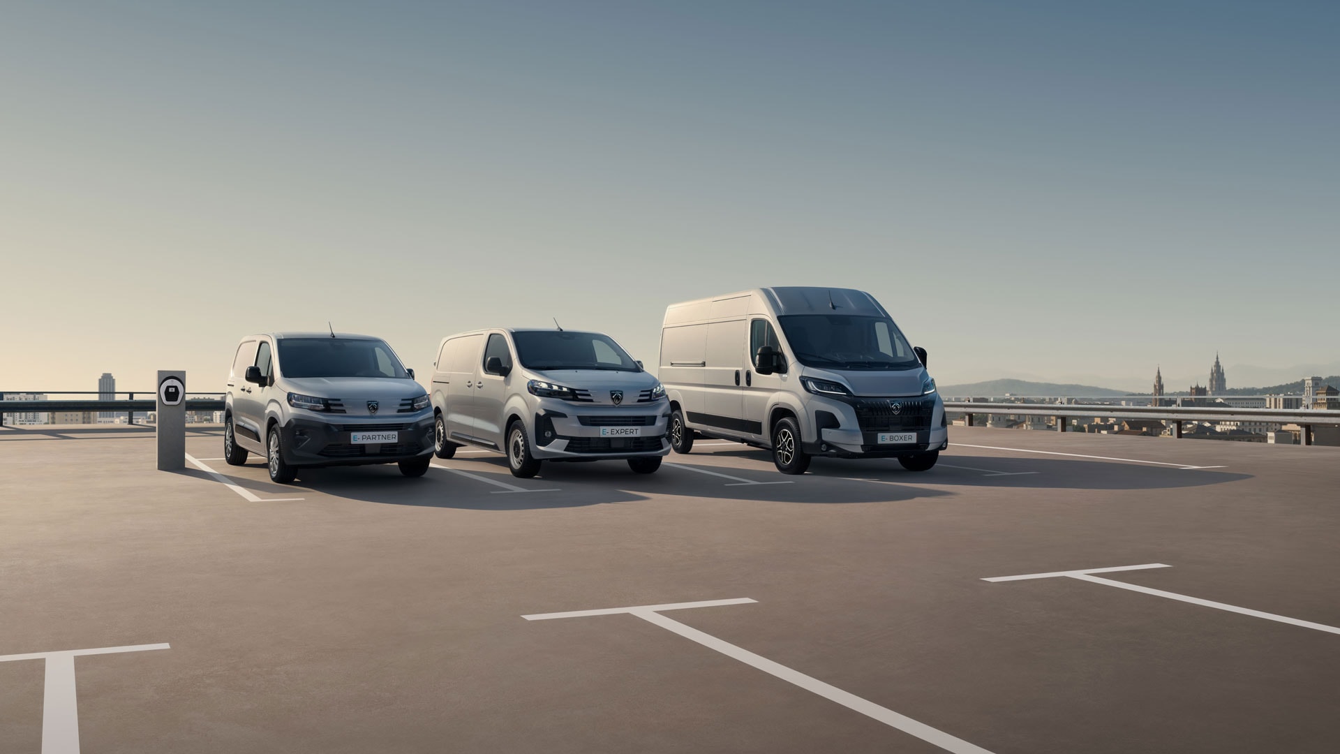 PEUGEOT van electric range
