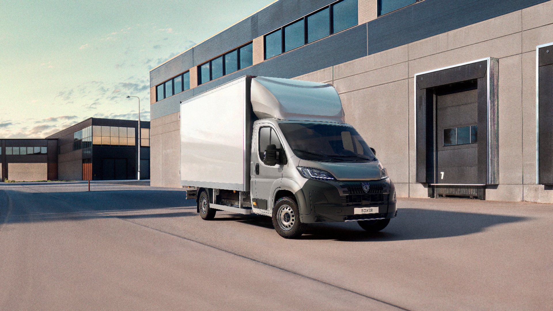 PEUGEOT Boxer Cargo Box – widok z przodu