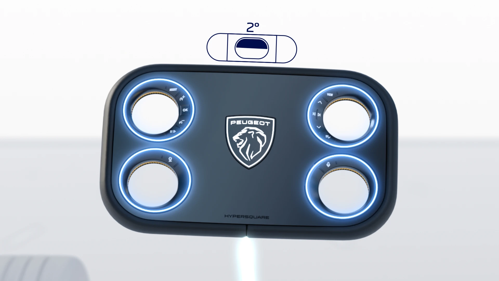 Peugeot Hypersquare®, precyzyjne wrażenia z jazdy